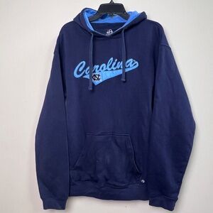 Carolina UNC Chapel Hill Tar Heels Collegiate Blue Graphic Hoodie Medium
